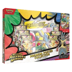 Ascended Heroes: Mega Lucario Premium Poster Collection