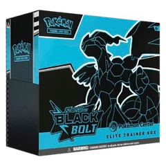 Black Bolt Pokémon Center Elite Trainer Box