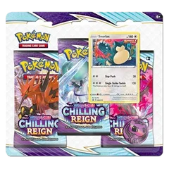 Chilling Reign: Snorlax 3-Pack Blister