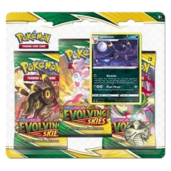 Evolving Skies: Umbreon 3-Pack Blister