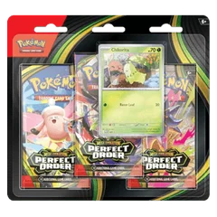 Perfect Order: Chikorita 3-Pack Blister