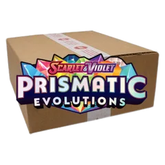 Prismatic Evolutions 10 Elite Trainer Box Case