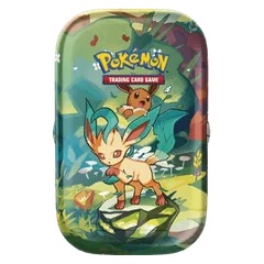 Prismatic Evolutions: Leafeon Mini Tin