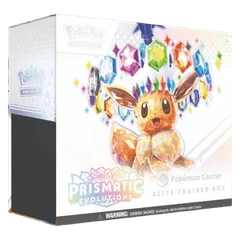 Prismatic Evolutions Pokémon Center Elite Trainer Box