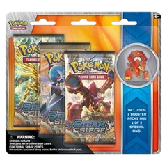 Steam Siege: Volcanion Pin 3-Pack Blister