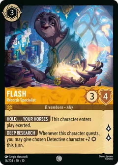 Flash - Records Specialist