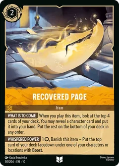 Recovered Page