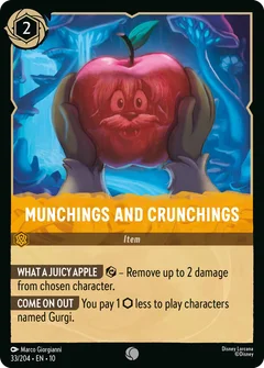 Munchings and Crunchings