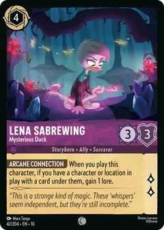 Lena Sabrewing - Mysterious Duck