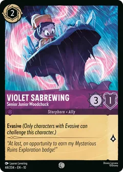 Violet Sabrewing - Senior Junior Woodchuck