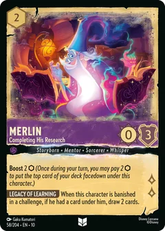 Merlin - Completing His Research
