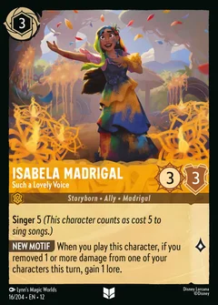 Isabela Madrigal - Such a Lovely Voice