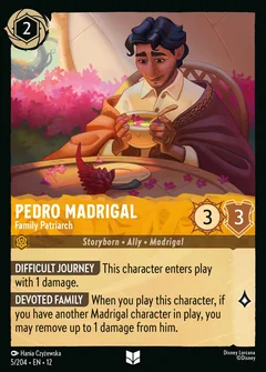 Pedro Madrigal - Family Patriarch
