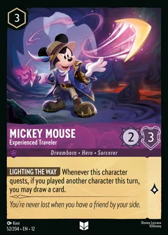 Mickey Mouse - Experienced Traveler