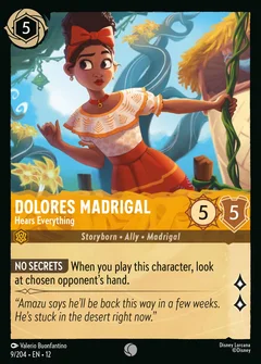 Dolores Madrigal - Hears Everything