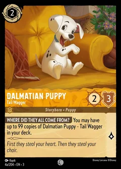 Dalmatian Puppy - Tail Wagger (4a/204)