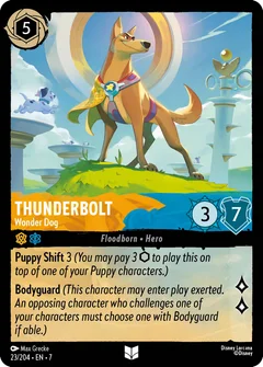 Thunderbolt - Wonder Dog