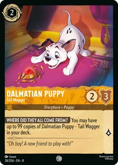 Dalmatian Puppy - Tail Wagger
