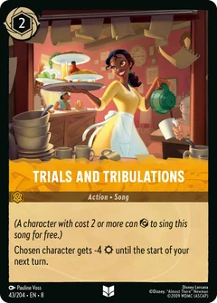 Trials and Tribulations