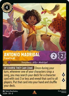 Antonio Madrigal - Friend to All