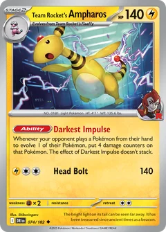 Team Rocket's Ampharos