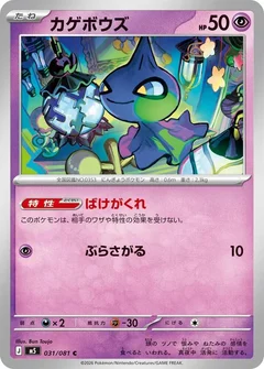 カゲボウズ