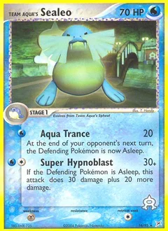 Team Aqua's Sealeo
