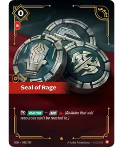 Seal of Rage