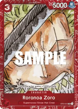 Roronoa Zoro (Premium Card Collection -ONE PIECE FILM RED Edition-)