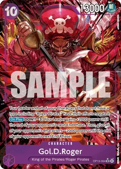 Gol.D.Roger (064) (Alternate Art)
