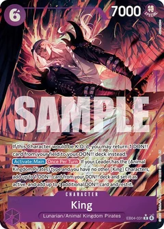 King (Alternate Art)
