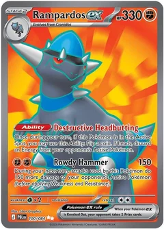 Rampardos ex - 100/084