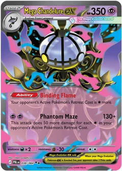 Mega Chandelure ex - 038/084