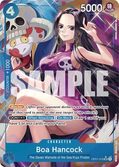 Boa Hancock (OP01-078) (Alternate Art)