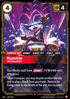 Rumble - Hotheaded