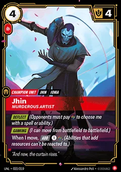 Jhin - Murderous Artist