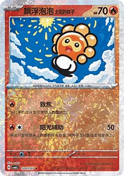 Castform Sunny Form card