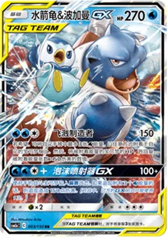 Blastoise & Piplup GX